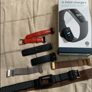Charge3 with four bands Great condition